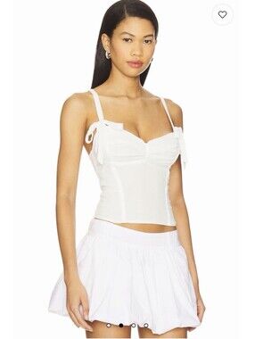 Queenie Top in White I.AM.GIA  Size Small $79